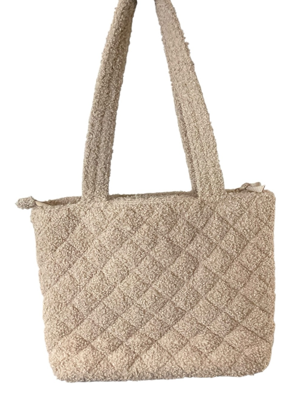 Vera Bradley Quilted Boucle Sherpa Tote in Ginger Snap - Picture 3 of 5